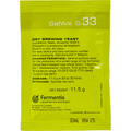 Fermentis SafAle S-33 Belgian Ale Dry Beer Yeast