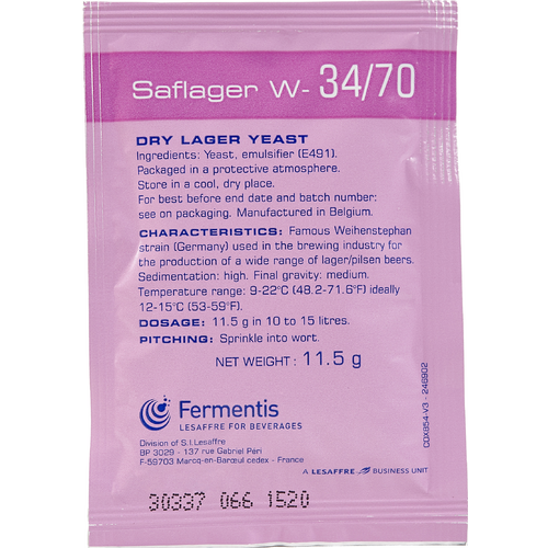 SafLager W-34/70 Lager Yeast