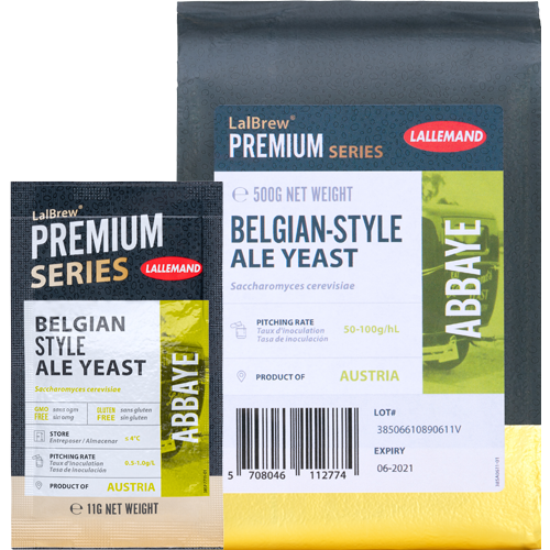 Lallemand LalBrew Abbaye Belgian Ale Dry Yeast