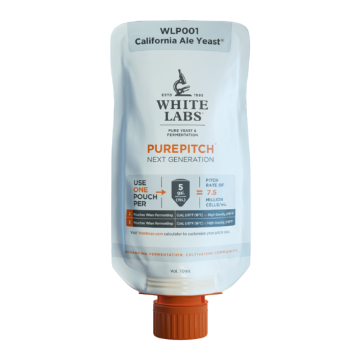 White Labs WLP001 California Ale Yeast PurePitch Next Generation