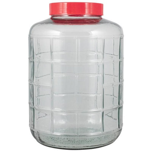 Farro Glass - Glass Carboy - Wide Mouth - Carrying Harness