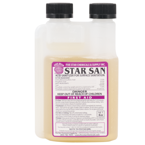 Star San Sanitizer - 8 oz