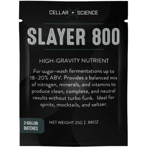 CellarScience® Slayer 800 | High-Gravity Nutrient for 18-20% Alcohol Ferments